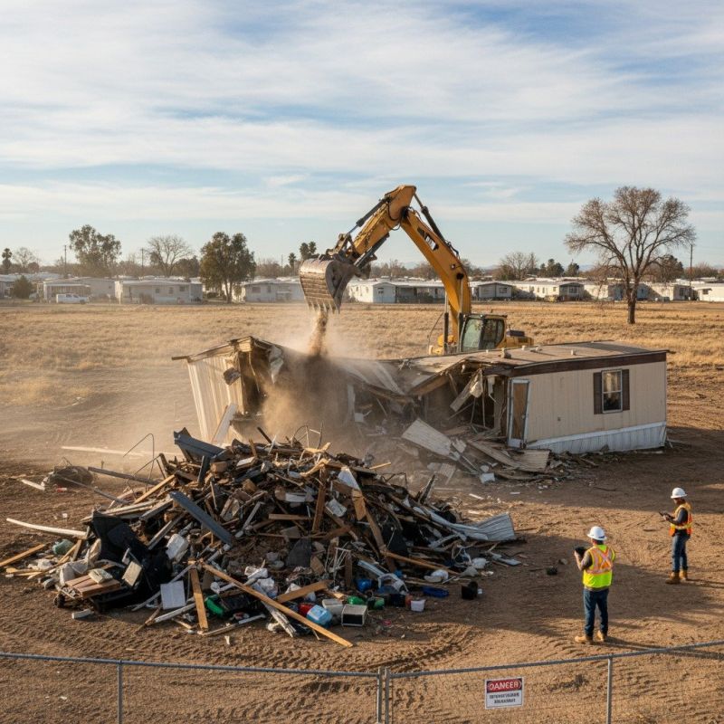 Mobile Home Demolition Service