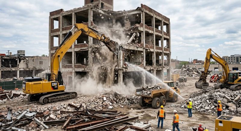 Building Demolition Service in Beaumont, TX