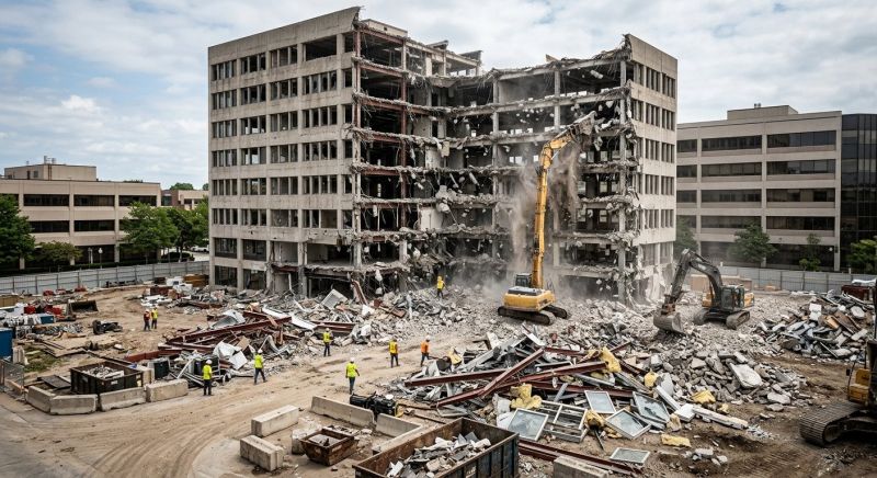 Commercial Demolition Service in Katy, TX