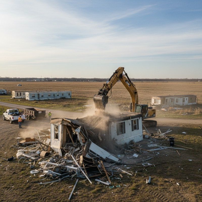 Mobile Home Demolition Service