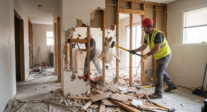 Interior Renovation Demolition in Frederick, MD