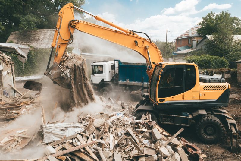 Demolition Equipment in Action