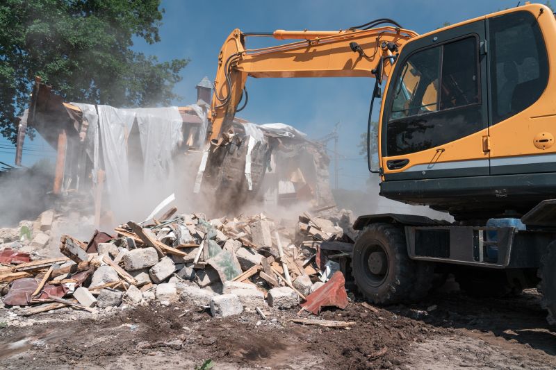 Demolition Equipment in Action